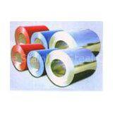 750mm - 1250mm Z60 to Z27 Zinc Coating Red / Blue Prepainted Color Steel Coils / Coil thumbnail-1