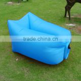 2016 New inflatable air sleep camping bed for outdoor lazy sleep bed banana sleeping bag