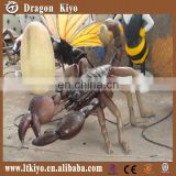 Life Size Simulation Insect Scorpion made of silicon rubber for sale