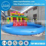 Best Selling 0.55mm PVC Tarpaulin Jumping Castles Inflatable Water Slide