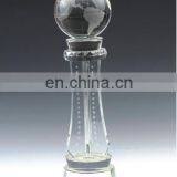 K9 Crystal Engraved Trophy With Globe