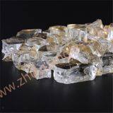 China Wholesale 1/2'' 1/4'' 24 K Golden Fire Pit Fireplace Tempered Glass