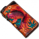 Handmade Real Leather Wallet Can be Customized in Batch thumbnail-2