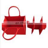 Durable Felt Tote Bag Wine Bottle Bag With Handle thumbnail-1