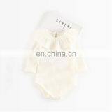 Infants & Toddler Clothes Rib Cotton Ruffle Princess Baby Girls Romper thumbnail-4