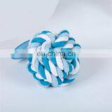 Rainbow Color 6 to 10 cm Diameter Pet Training Rope Ball Dog Toy thumbnail-4