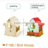 DIY educational wooden bird house toys