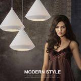 Nordic Restaurant Chandelier 12 Diamond Chandelier Cone Led Halo Chandelier Three Single Head Hanging Lamps Wholesale thumbnail-5