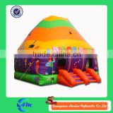 inflatable disco dome with LED light and MP3 player inside disco bouncy castle for sale                        
                                                Quality Choice
