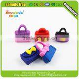 Cheap Colorful Bag Shaped Eraser Supplier thumbnail-3