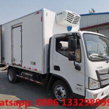HOT SALE! FOTON AUMARK Cummins 141hp Diesel Cold Van Box Vehicle for Sale thumbnail-1