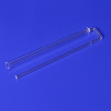 Transparent U Shape Quartz Test Tube Fused Glass Sampling Tube for BET Chemical Analysis thumbnail-5