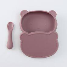 Weiqi Cute Animal Bear Kids Tableware Dinner Dish thumbnail-3