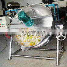 Tiltable With Stirring Electric Jacket Cooking Pot 1000L Jacket Kettle thumbnail-3