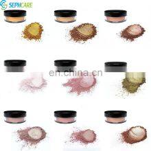 Glitter High Pigment Highlighter Powder Shimmer Loose Private Label Colored Pearl Mica Pigments thumbnail-4