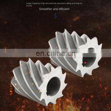 Livter Material 6542 HSS Diameter 40mm Cylindrical Sleeve Spiral Milling Cylindrical Cutter Tool Accessory Router Bit thumbnail-4