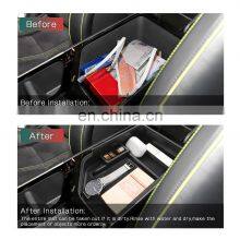 Center Console Organizer Storage Box For 2022+ Kia EV6 ABS Armrest Cases Cup Holder Car Accessories Automotive Parts thumbnail-2