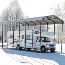 Hot Sell China Steel Structure Building Garage Customized and Prefabricated Garage thumbnail-5