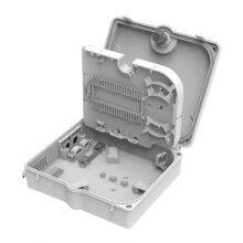 Outdoor 12pcs FTTH Drop Cable Port 1*8 PLC Splitter Telecommunication Box Closure 12 Port FTTH Box