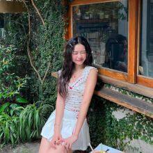 2025 Summer New French Small Fresh and Cute Lace Stitching Bow Knitted T-shirt Top Wholesale thumbnail-3