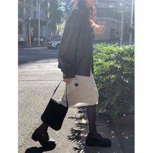 2025 Spring New European and American Style Simple Imitation Leather Fashion Pilot Jacket thumbnail-4