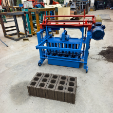 Pequeña máquina para fabricar ladrillos, máquina para fabricar ladrillos de arcilla sólida, máquina para fabricar ladrillos ecológicos thumbnail-6