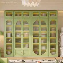 Modern Storage Cabinet GLC-03 - Dustproof, Tool-Free Assembly for Living Room|Kids Toy Storage Box thumbnail-3