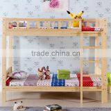 New Fashion Furniture Pine Wood Double Bunk Children Bed thumbnail-2