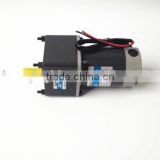 high quality brush gear motor rpm dc 24v with reduction