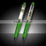 Custom Design Floater Logo Pen for Promotion, Liquid Ballpen,hot Selling for 2015 Custom Shape Floating Pen for Promotion. thumbnail-4