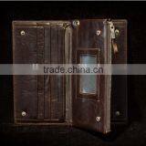 Rfid Blocking Security Distressed Vintage Leather Wallet,men Wallet Quality Choice thumbnail-5