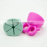 Flexible Durable Wearable Stand Polish Bottle Holder Ring Finger Silicone thumbnail-2