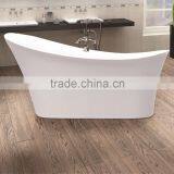 Modern Design Small Sizes Oval Shaped Outdoor Bathtub thumbnail-5