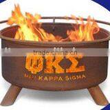 Phi Kappa Sigma Metal Round Fireplace thumbnail-1