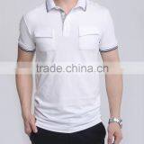 fashionable men polo shirt design with pocket