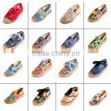 Women Fashion Slip-on Cloth Shoes Female Jute Casual Shoe Women Wave Pattern Flast Street Snap Soft Loafer Shoes thumbnail-4