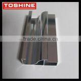 2014 Hot Sale High Quality Clear Anodized Wardrobe Door Aluminum Profile thumbnail-1