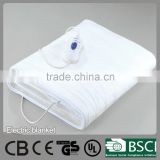 Thermal control type electric hot single electric blanket