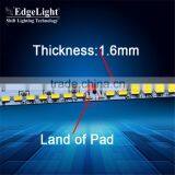 Edgelight Hot Sale 24V Factory Price High Quality Smd 3014 Led Strip 1180 mm Cheap Led Light Bar Aluminous PCB Strip thumbnail-5