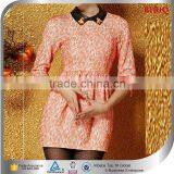 2014 Wholesale Short Orange Casual Dress in Stock thumbnail-1