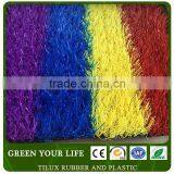 colored artificial grass for running track with synthetic turf