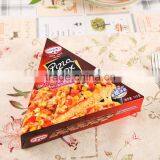 Custom Logo Printed Triangle Shape Frozen Pizza Box Printing