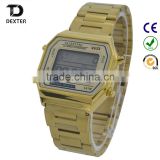 digital sport watch LED mens watch Stainless steel mens digital watch