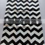 Kitchen Linen Tea Towel for Promotion and Giftkitchen Printed Tea Towel for Home Decoration Black Wave Design thumbnail-1