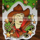 Custom Eco-friendly Vinyl Material Car Sticker and Heat Resistant Outdoor Cling Sticker for Car Windows ---DH20443