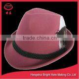 outdoor wool felt trilby hat for women