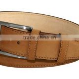 2015 Men Handmade Genuine Leather Belt,Hot sale new arrival top fashion men women smooth buckle leather belt leisure waist belts