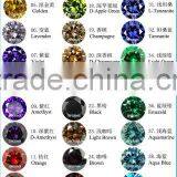 Top Quality AAA Grade Gemstone Paved Gemstone Color Chart