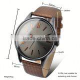Gift Women'S 2016 Brown Leather Top 10 Wrist Watch Brands thumbnail-6