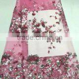 CL60071 New Arriva Fast Delivery Tulle Emboridery Lace With Sequins ,wholesale French Lace Fabric for Ladies thumbnail-4